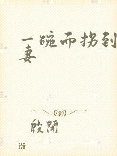 一碗面拐到美艳妻