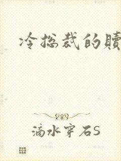 冷总裁的赎罪妻