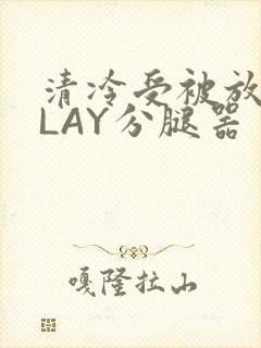 清冷受被放置PLAY分腿器