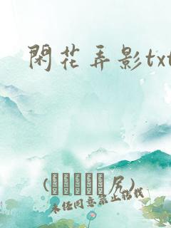 闲花弄影txt