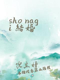 sho nagi 结婚