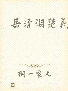 岳清洇楚羲小说