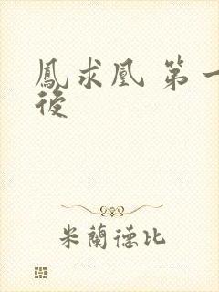 凤求凰 第一皇后