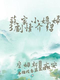 苏家小媳妇1V3剧情介绍