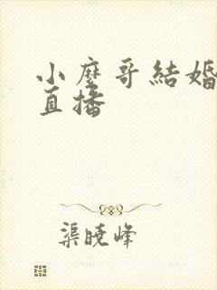 小么哥结婚视频直播