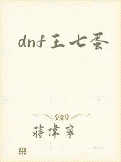 dnf王七蛋