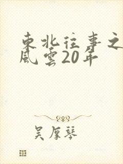 东北往事之黑道风云20年