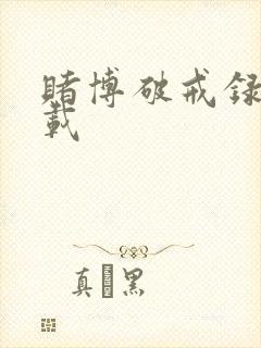 赌博破戒录 下载