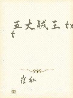 五大贼王 txt