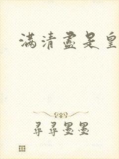 满清尽是皇阿哥