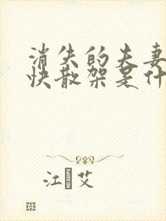 消失的夫妻女主快散架是什么意思