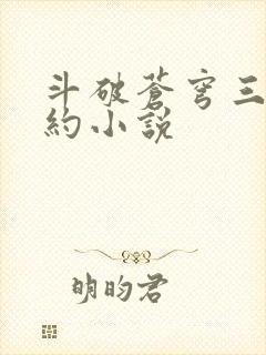 斗破苍穹三年之约小说