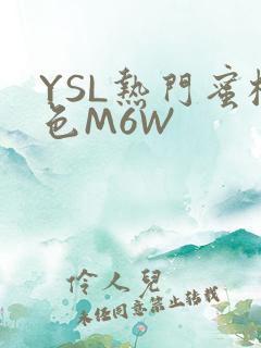 YSL热门蜜桃色M6W