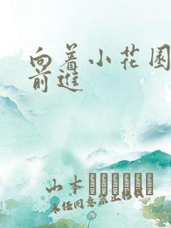 向着小花园深处前进