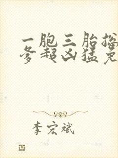 一胞三胎总裁爹爹超凶猛免费阅读