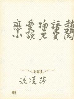 恋爱物语赵菲菲小说免费阅读全文