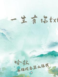 一生有你txt