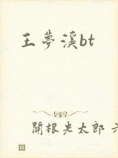 王梦溪bt
