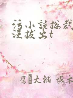 污小说总裁整夜没拔出t