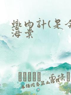 炖肉计(是今)海棠