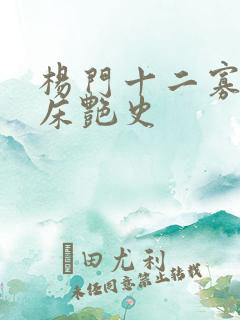 杨门十二寡妇肉床艳史