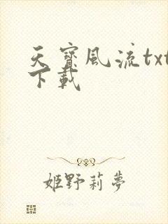 天宝风流txt下载