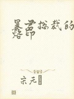 暴君总裁的狂烈烙印