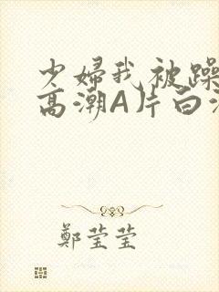 少妇我被躁爽到高潮A片白洁