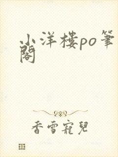 小洋楼po笔趣阁
