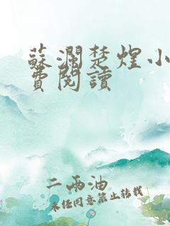 苏澜楚煜小说免费阅读