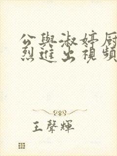 公与淑婷厨房猛烈进出视频韩国