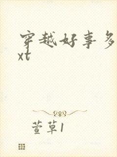 穿越好事多磨txt