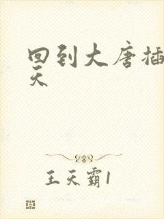 回到大唐插武则天