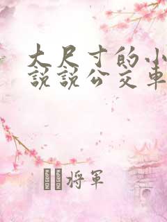 大尺寸的小黄车说说公交车