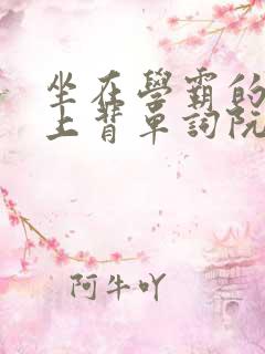 坐在学霸的棍子上背单词阮梅