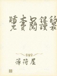 赌木口银的小说免费阅读最新