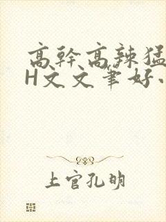 高干高辣猛高辣H文文笔好小说