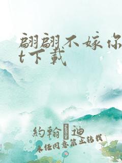 翩翩不嫁你txt下载