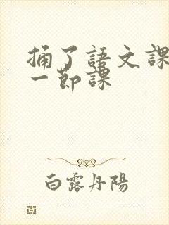 捅了语文课代表一节课