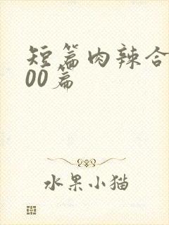 短篇肉辣合集500篇