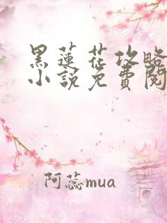 黑莲花攻略手册小说免费阅读