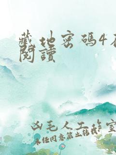 藏地密码4在线阅读