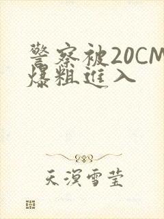 警察被20CM爆粗进入