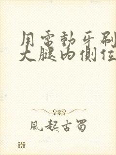 用电动牙刷放在大腿内侧位置作文