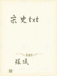 宋史txt