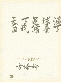 天下足球演员的自我修养下