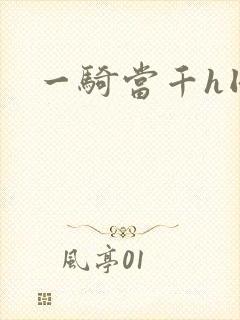 一骑当千h同人