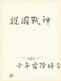 护国战神