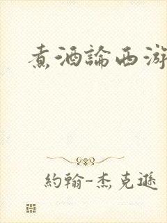 煮酒论西游