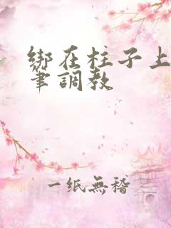 绑在柱子上用毛笔调教